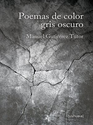 cover image of Poemas de color gris oscuro